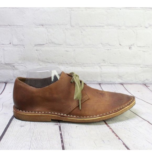 SeaVees Other - SeaVees Bourbon Brown Antiqued Leather Crepe Sole Chukka Boot Size 10
